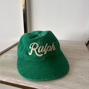 Classic Ralph Logo Twill Ball Cap.